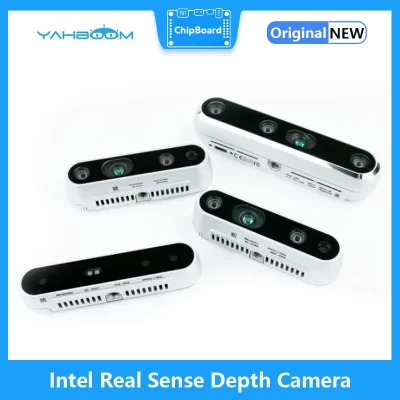 Câmera Intel Real Sense Profundidade, ROS Binocular, Câmera 3D Stereo, D435i, D455, D435, D415
