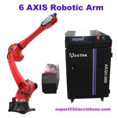 Robô Braço Laser Soldador Máquina de solda de tubos Robô Borunte Braço mecânico 6 eixos Máquina de solda automática a laser Produto quente