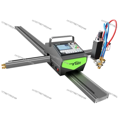 Mini controle numérico portátil Máquina de corte Plasma Chama, totalmente automático, placa de corte abelha, duplo uso máquina de corte a gás