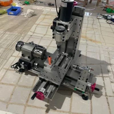 Veículo Fresagem Integrado Energia Torno Torno Máquina, Light-Duty