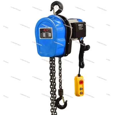 Guindaste elétrico da grua, Elevador pequeno do agregado familiar, 220V, 1 Ton, 2 Ton, 5 Ton, 10 Crane