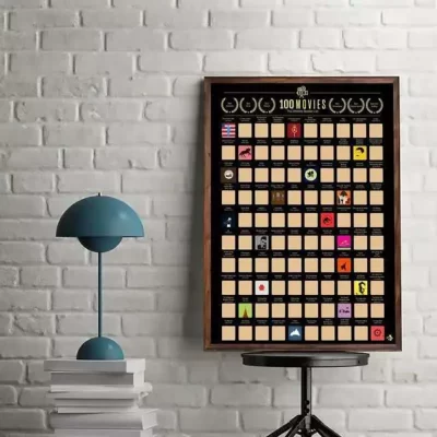 Scratch Off Poster, 100 Must-See Movies, Melhores filmes de todos os tempos Lista