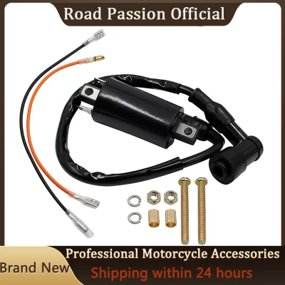 Bobina de ignição da motocicleta para Kawasaki KLF300 Bayou 300 1986-2004 ATV Quad Dirt Pit Bike, alta pressão