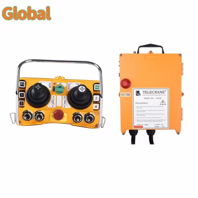 F24-60 Tower Crane Controle Remoto Industrial Joystick Sem Fio Dual Rocker Radio Overhead Bridge Crane controlador