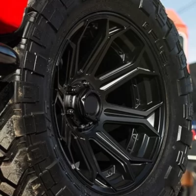 Atacado Off-Road Wheel Hub, aro adequado para Jeep Wrangler, 6-139, 7 17 ", R17X9.0 Valor negativo, 12 5*127