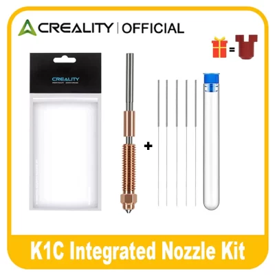 K1C Bico Unicórnio Kit de bico de substituição rápida 0,2 / 0,4 / 0,6 / 0,8 / 1,0MM Creality Acessórios para impressora 3D para K1C / K1 Max / Ender 3 V3