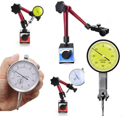 0-0.8mm /0-10mm 0.01mm indicador alavanca medidor de discagem régua medidor de teste finder ferramenta micrometre base magnética suporte