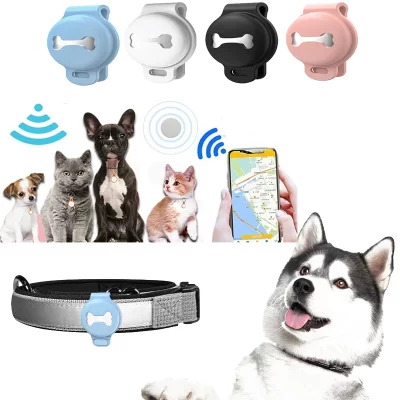 Pet gps rastreador capa localizador inteligente capa cão wearable rastreador gato cão pássaro anti-perdido registro rastreador capa de silicone