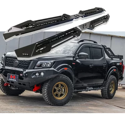 Pedal de passos laterais de carro de alumínio para Nissan Navara Np300 2015-2023 Pick Up Truck Acessórios Prancha para Np300