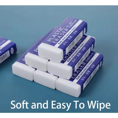 1/2/3/4/5 pçs 2b hb borracha lápis borracha oval macio fácil limpo borrachas para crianças estudante superior bonito artigos de papelaria material escolar