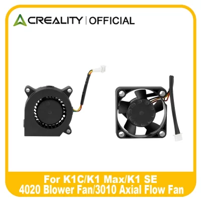 Creality 4020 ventilador/3010 ventilador axial resfriamento de extremidade quente para 24v 0,3a rolamento de esferas peças de impressora 3d adequadas para k1c/k1 max/k1 se