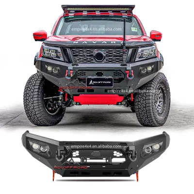 Adi off road 4x4 pickup truck aço amortecedor dianteiro traseiro barra de rolo passo lateral bullbar para navara np300 4x-pro dianteiro