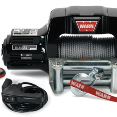 Guincho de resgate com corda, guincho ti, fio quente, 9500 lbs