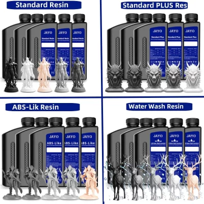 Jayo padrão/abs-como/padrão plus/resina uv de impressora 3d de lavagem de água 405nm para material de impressão lcd 3d resina de cura rápida
