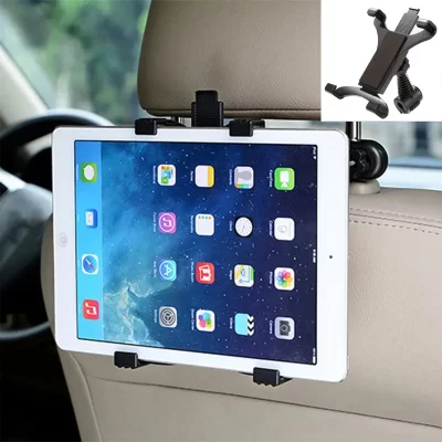 Auto Assento Encosto de Cabeça Suporte para iPhone iPad e Tablet, Suporte Do Carro, Suporte Do Assento Traseiro, Acessórios De Suporte, iPad, 5-11"