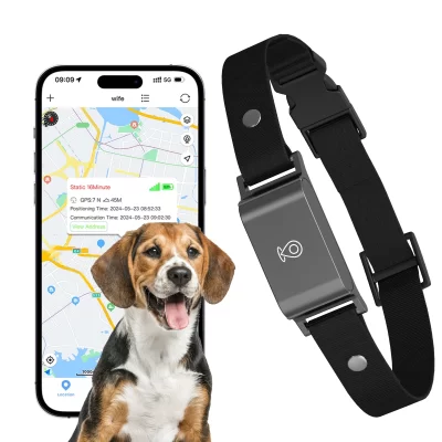 Ip67 à prova dip67 água mini 4g gps animal rastreador colar anti-perdido rastreamento em tempo real cão gato localizador animal de estimação cão gato moda pescoço colar