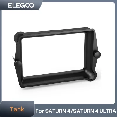 ELEGOO Tanque de resina de metal para impressora 3D SATURN 4 SATURN 4 ULTRA MSLA IVA de resina com forro de liberação ACF pré-instalado