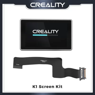 Creality-k1 ou k1 max 4.3 polegadas full color touch screen kit 480x400 para cabo de impressora