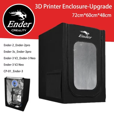 Creality 3d ender gabinete atualização à prova de fogo à prova de poeira temperatura constante impressora 3d capa tenda para Ender-3 séries