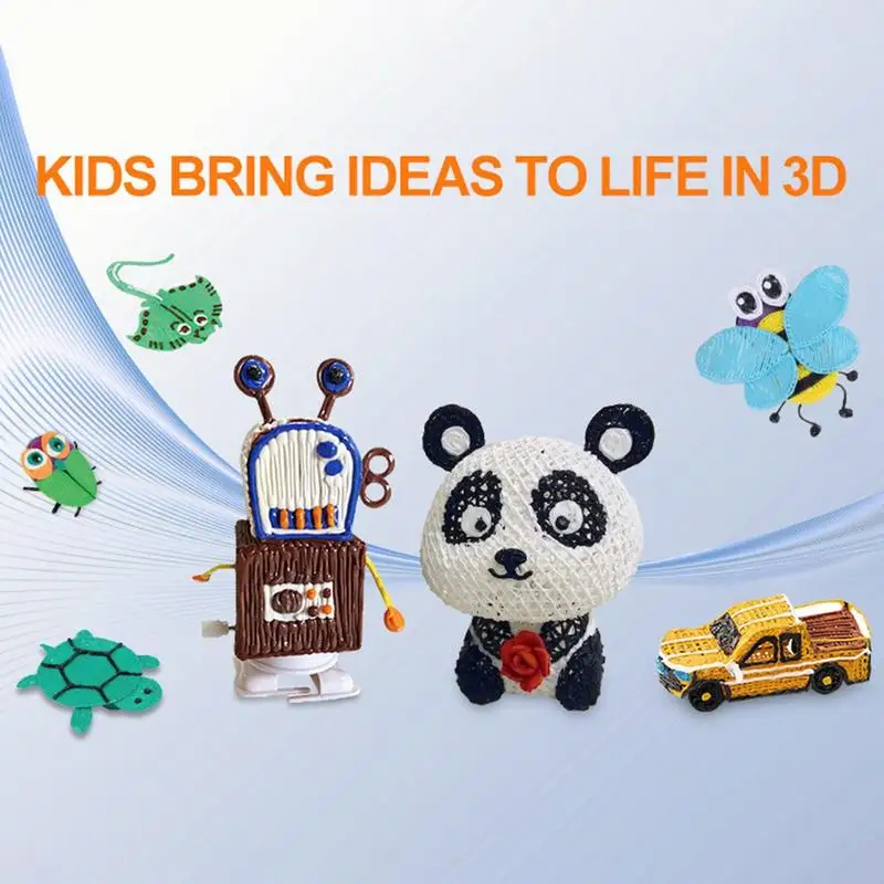 22 cores 110 pçs recargas de filamento de caneta 3d 2.5mm filamento de impressão 3d acessórios de caneta 3d desenho caneta recarga pacote de filamento - Image 6