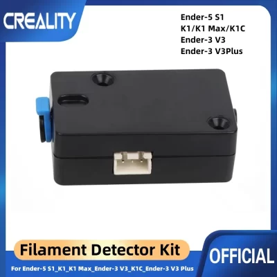 Creality K1/K1 Max Kit de sensor de esgotamento de filamento para Creality Ender-3 V3 / V3 Plus / Ender-5 S1/CR-200B Pro Kit detector de filamento