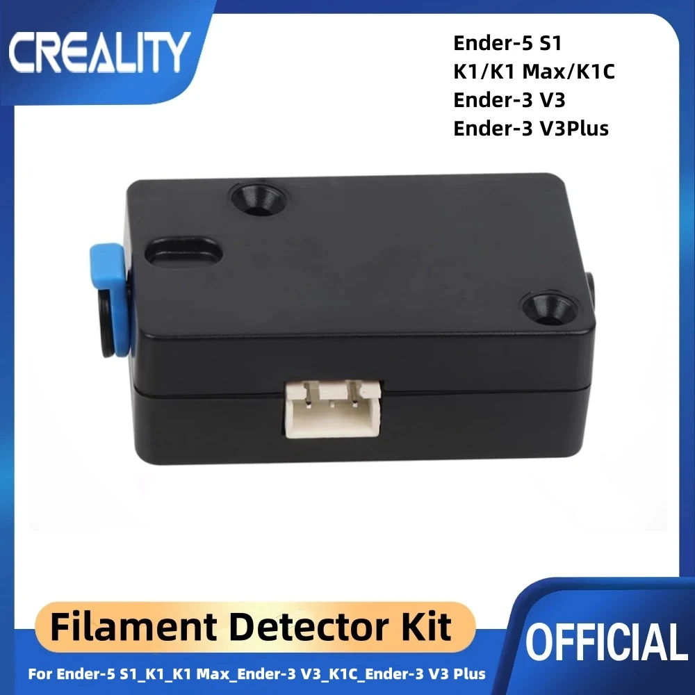Creality K1/K1 Max Kit de sensor de esgotamento de filamento para Creality Ender-3 V3 / V3 Plus / Ender-5 S1/CR-200B Pro Kit detector de filamento