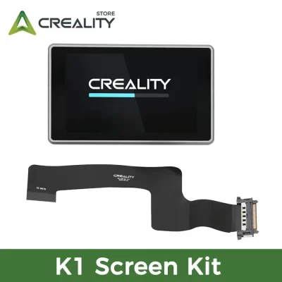 Creality original k1/Ender-3 v3 plus ou k1 max 4.3 Polegada kit de tela de toque colorida 480x400 para cabo de exibição de impressora k1 max
