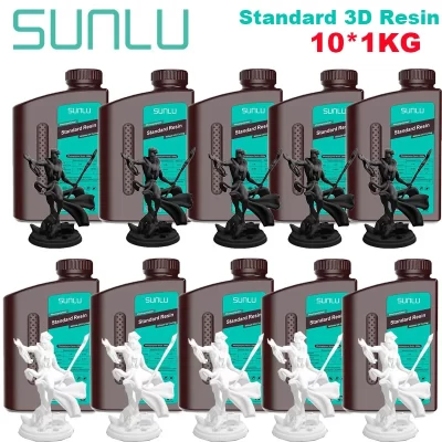 Sunlu-resina fotopolímero uv, impressora 3d padrão, impressão lcd 405nm, 1kg