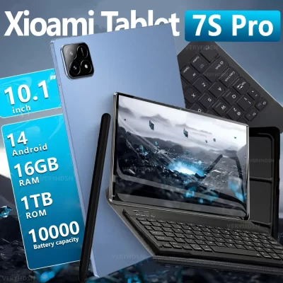 2025 xioami tablet android 14 pad 7s pro tablets pc pro 16gb 1tb versão global tablets originais 5g wifi cartão sim duplo 10000mah