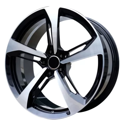Preto Machined Liga Roda Hub, Rodas De Carro Apto para BMW Benz Porsche Audi Automóvel Modificação, Jantes Atacado, 18 19 20 21 Polegada