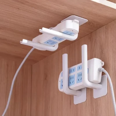 Rack de armazenamento para roteador sem fio, set-top box multifuncional, à prova d'água, à prova de umidade, rack de colocação wi-fi, fixador de roteador montado na parede