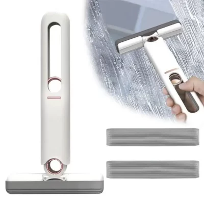 Mini Esfregão Esponja Mop Portátil Auto-Squeeze Mop Limpeza Multifuncional Auto-Squeeze