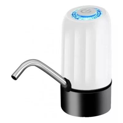 Dispensador automático de água Bomba dispensadora de tambor USB branca