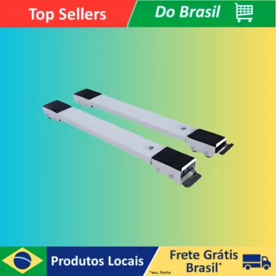Base Amparo com Rodas Regulavel Lavadora de Roupa, Fogão, Geladeira e objetos ate 200 kg