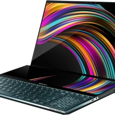 ASUS-Zen-Book Pro Duo Laptop, UX581, 15.6, 4K, UHD, Nano-Edge, Touch Display, Intel Core i9-10980HK, 32GB de RAM, 1TB SSD, Novo