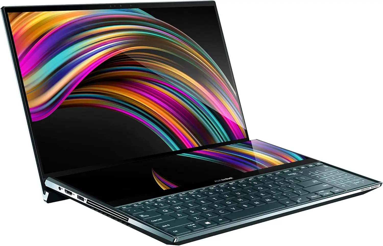 ASUS-Zen-Book Pro Duo Laptop, UX581, 15.6, 4K, UHD, Nano-Edge, Touch Display, Intel Core i9-10980HK, 32GB de RAM, 1TB SSD, Novo - Image 2
