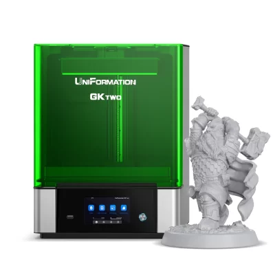 UniFormation-GKtwo Impressora 3D LCD, 10.3 '', Resina 8K, Jóias Impresora Dental, Temperatura Constante, Purificação do Ar