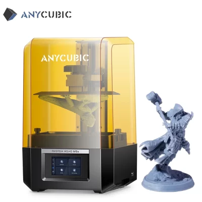 ANYCUBIC-Impressora 3D Resina Photon Mono M5s, 10.1 ", UV, LCD, 3X mais rápida, alta velocidade, impressão 3D inteligente, 12K