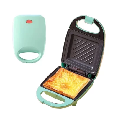 Pão sanduíche fabricante mini luz comida waffle muffin máquina de café da manhã ovo omelete pan pressão torradeira grill panini forno aquecedor