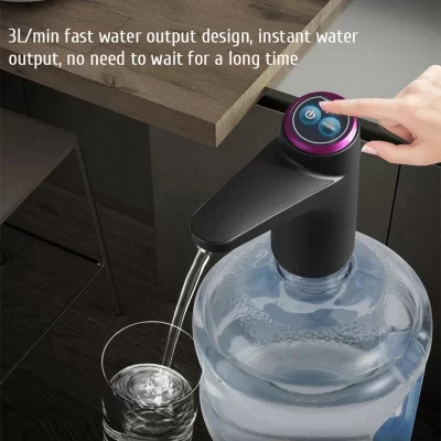 Bomba de água potável Smart Mini Bomba De Água Barrelada Interruptor De Garrafa, Dispensador Elétrico Automático De Água,