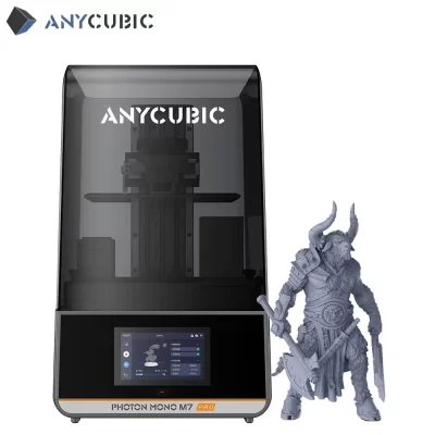 Anycubic-Impressora 3D Photon Mono M7 Pro, 10.1 Polegada, 14K, Recarga de Resina Automática de Alta Precisão, Camada de 0,1mm, LCD