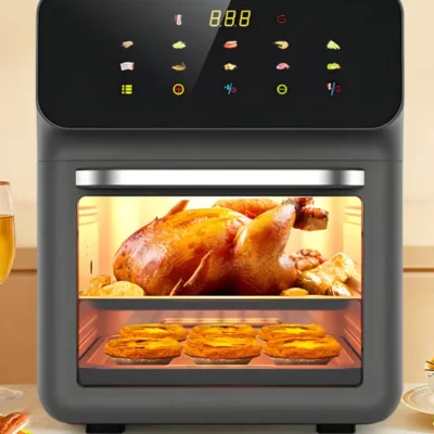 Nova fritadeira de ar transfronteiriça multifuncional grande capacidade fritadeira elétrica doméstica versão de comércio exterior forno