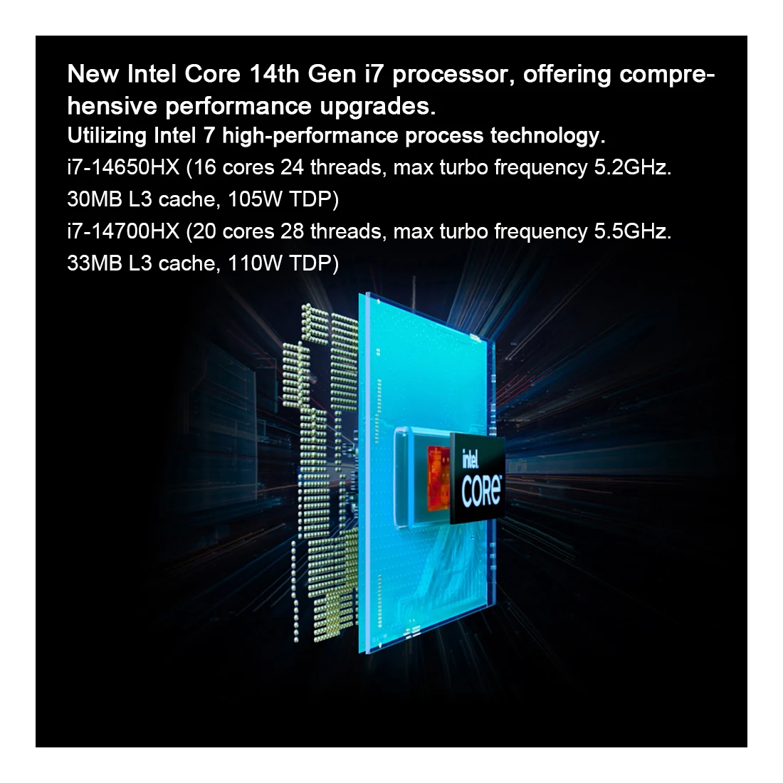 Lenovo Gaming Laptop LEGION Y7000P (5i Gen 9) 2024 Intel i7 14650HX NVIDIA RTX 4050 4060 4070 16 "Polegada 2.5K Computador PC Notebook - Image 2
