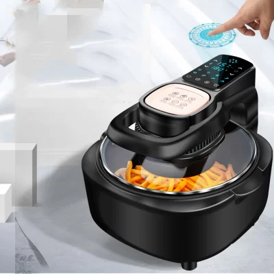 Multifuncional Home Air Fryer, forno sem óleo, LED Touch Panel, controle de temperatura, Visual Air Frying, inteligência, 6L, 220V, 1100W