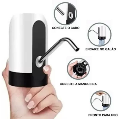 Dispensador elétrico automático da bomba para o galão de água recarregável