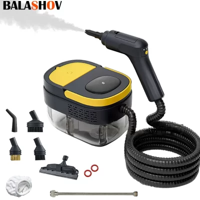 Limpador a vapor portátil 2500W, 1600ML, máquina de limpeza de ar condicionado alto, capô de cozinha, eletrodomésticos, ferramentas de limpeza de vidro de carro