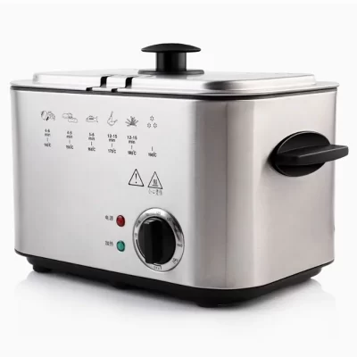 Casa/comercial máquina de fritar elétrica multifuncional sem fumaça máquina de fritar francês temperatura constante
