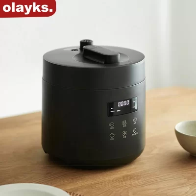 Olayks-Panela De Pressão Elétrica, Fogão De Arroz Doméstico, Cozinha, 70KPa, Ensopado De Carne Ossos, Cozinhando Mingau De Arroz, 2.5L, HY-254DA