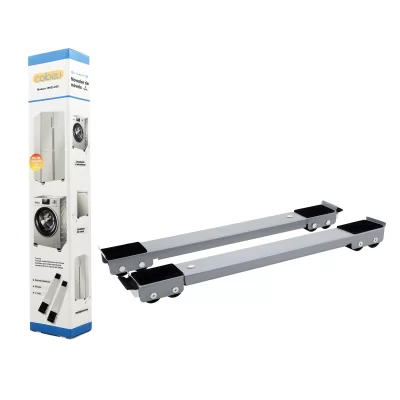 Suporte Universal Ajustável Para Máquina De Lavar Geladeira Móveis Base Carrinho Base Suporte C/ Rodinhas Ajustável Geladeira