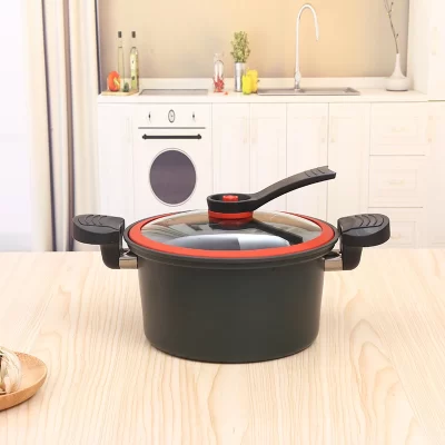 Grande Capacidade Panela De Pressão De Cozinha De Baixa Temperatura, Panela De Pressão De Arroz Compatível, 3.5L